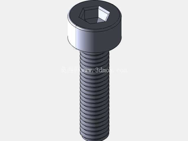 M3 内六角螺钉库 | SolidWorks + STEP M3x4 - M3x40 |