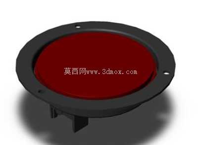 光电 LED 尾灯和转向灯 - 4 英寸圆形,10 个二极管,红色,齐平安装