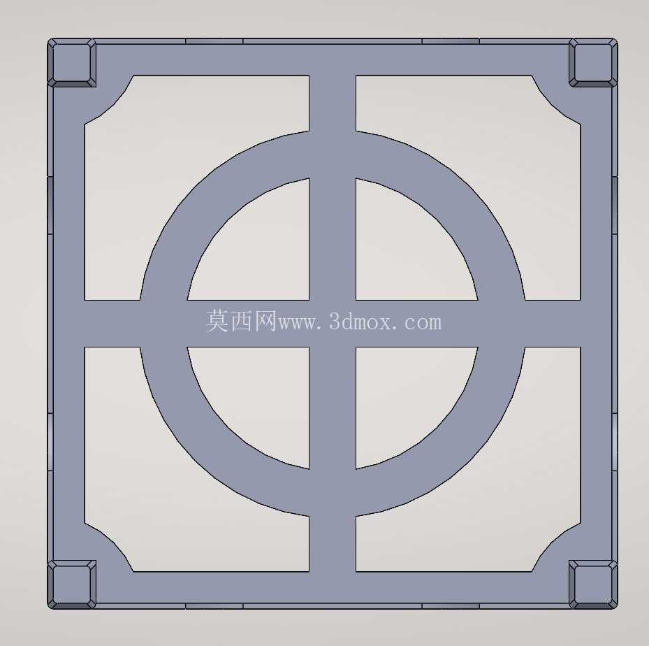 立方体卫星3D模型