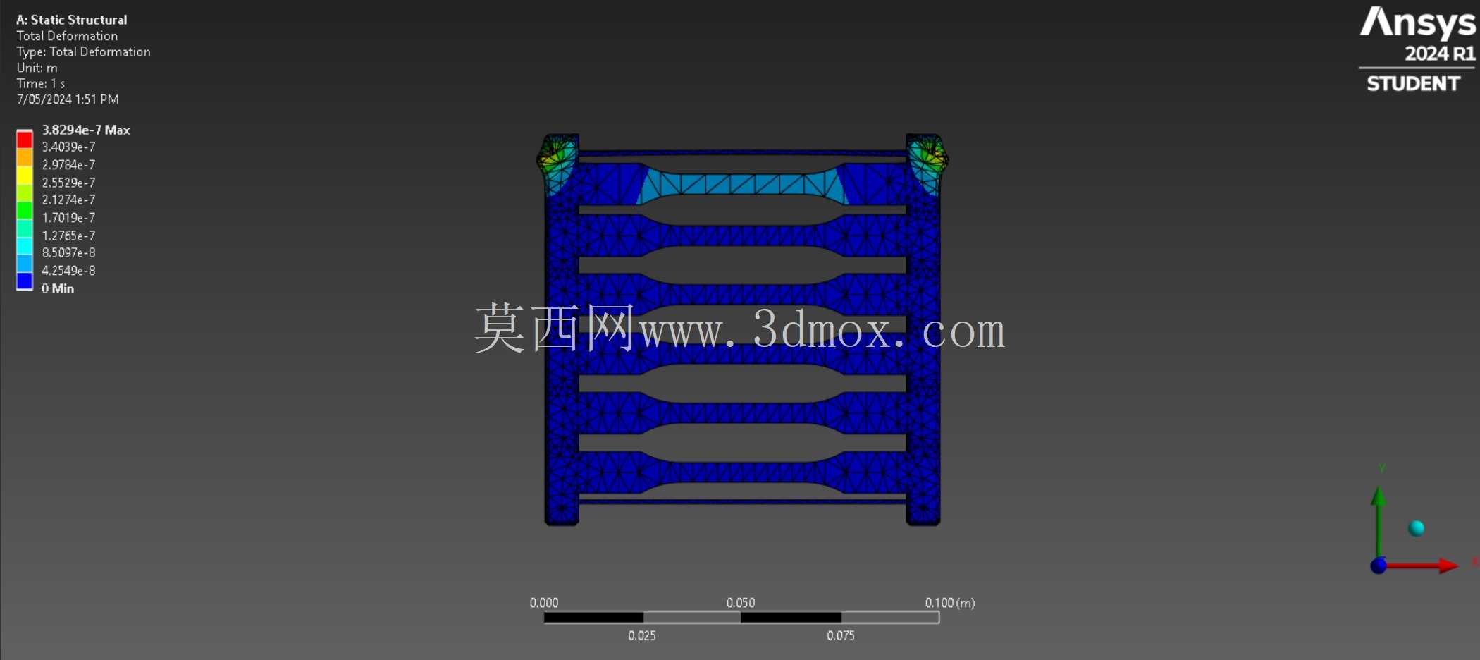 立方体卫星3D模型