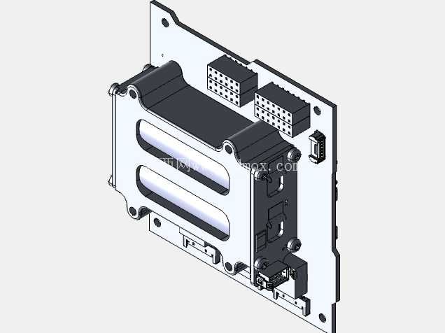 立方体卫星3D模型