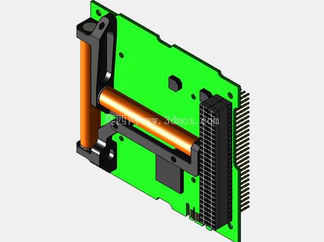 立方体卫星3D模型