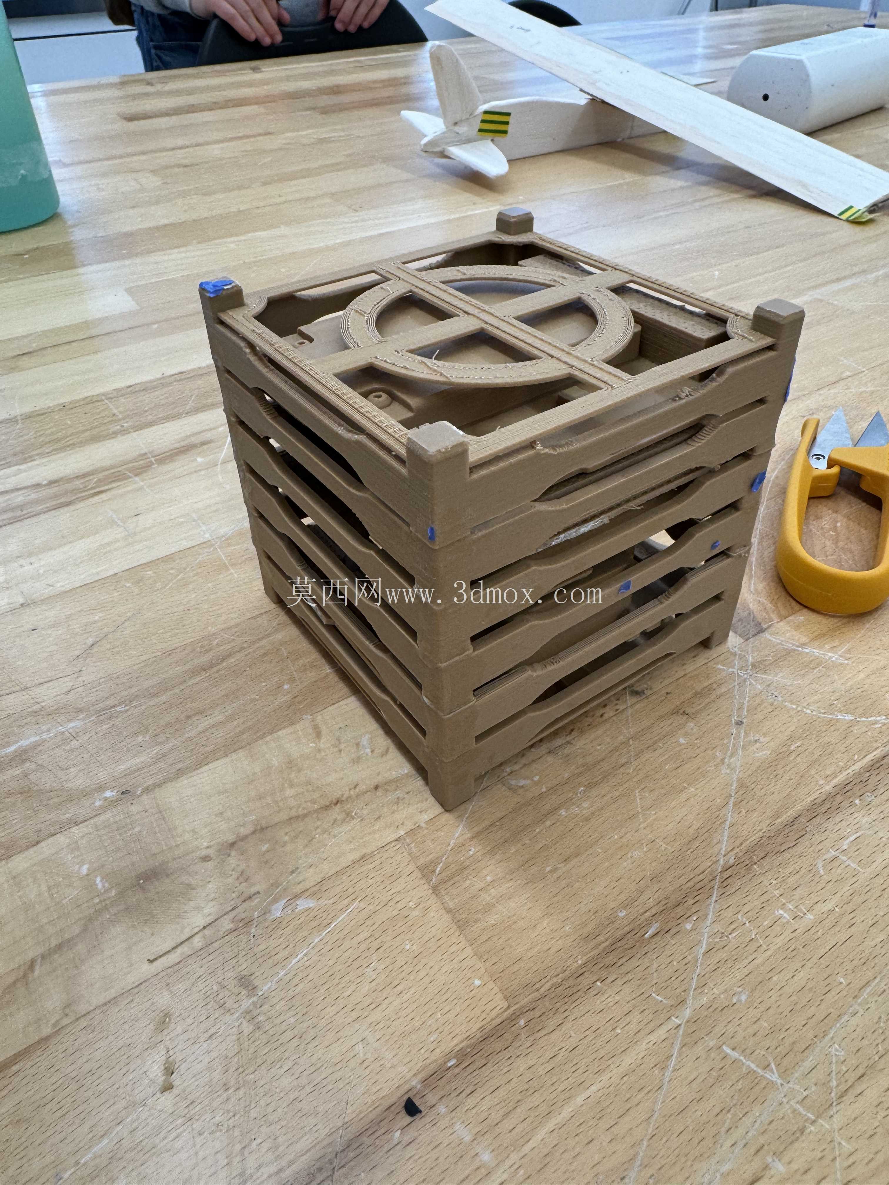 立方体卫星3D模型