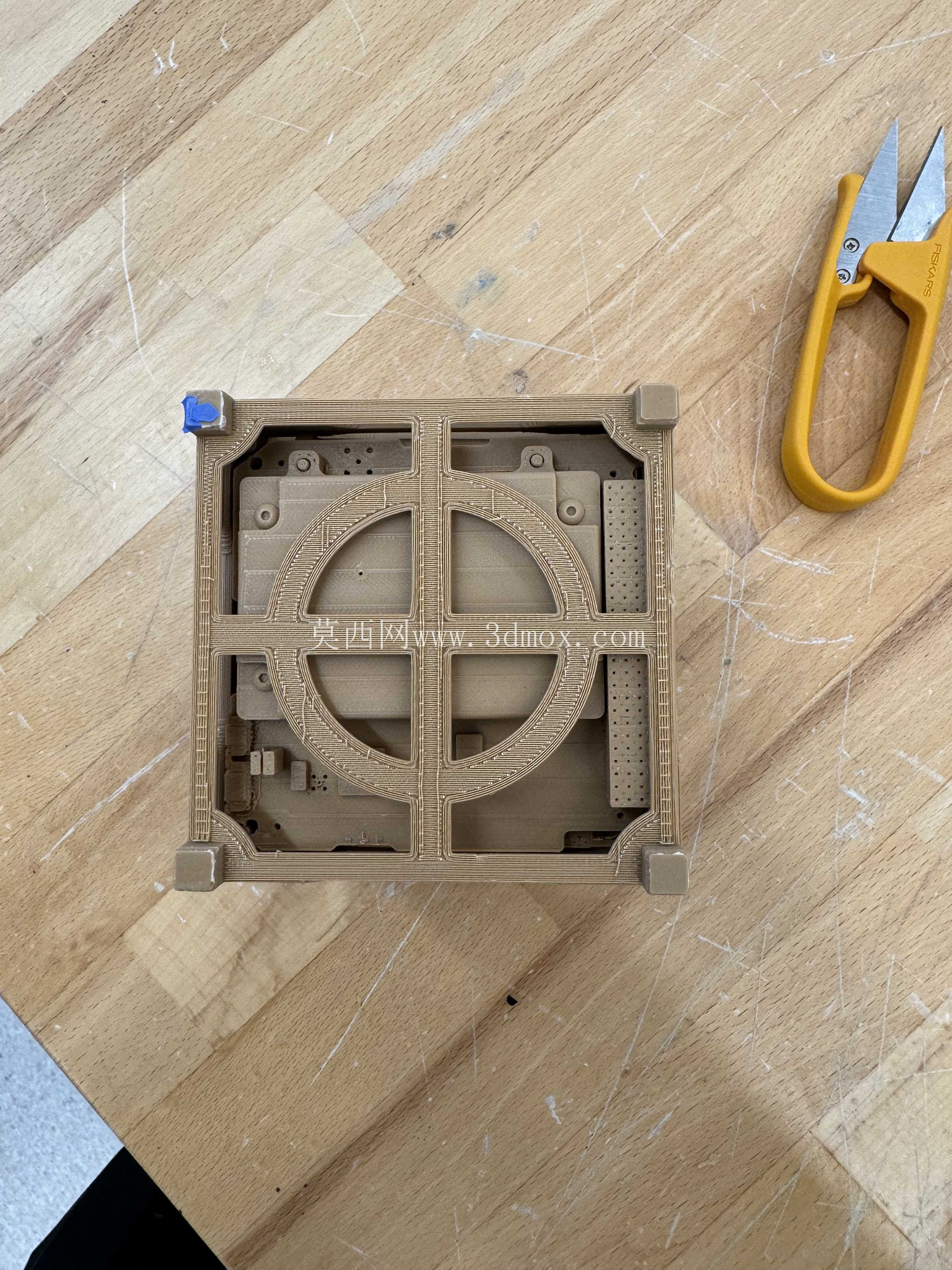 立方体卫星3D模型