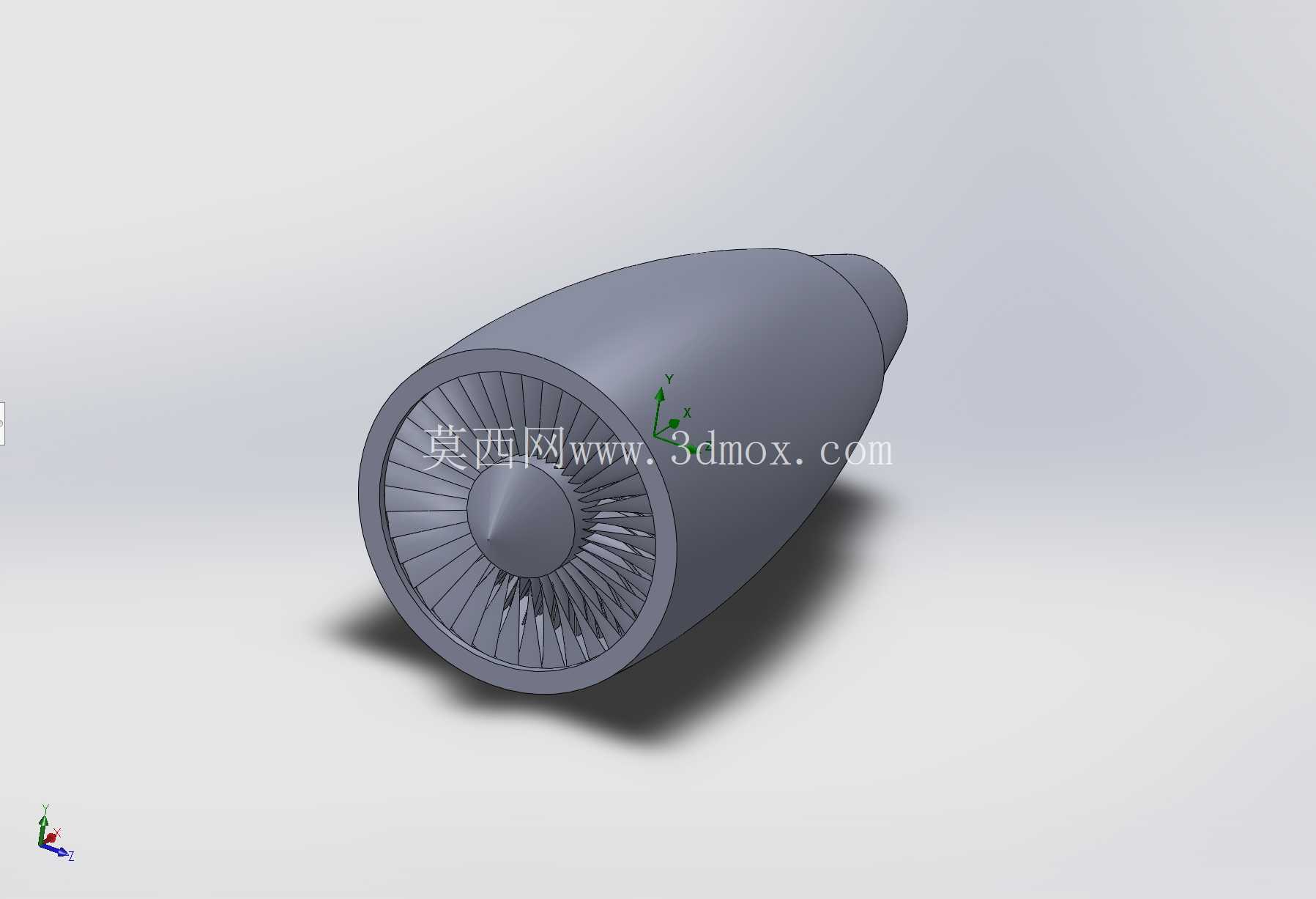 高涵道比涡扇发动机 - 完整 CAD 设计\u0026 CFD 分析(0.8 马赫巡航)