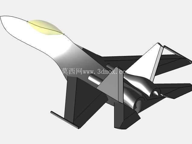 Sukhoi Su Eagle Fighter Jet x Uma Musume 的高级曲面建模和逆向工程