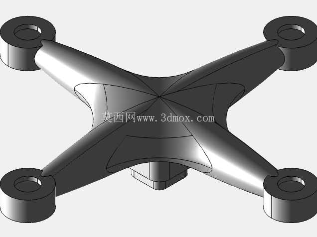 SolidWorks 无人机机身设计