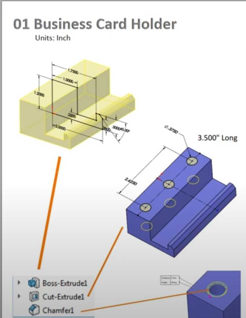 WBL 项目:在 SolidWorks 中设计无人机名片夹的 CAD 模型