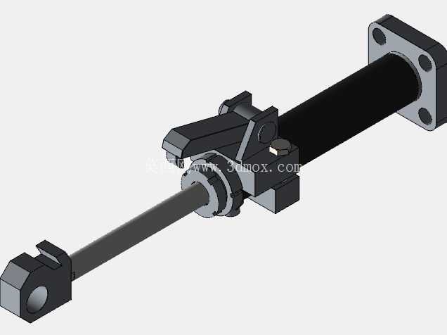 Һѹ�ף�ǰ�˶˴�����100x50x400mm