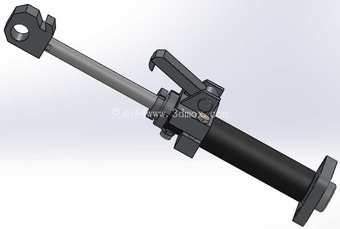 Һѹ�ף�ǰ�˶˴�����100x50x400mm