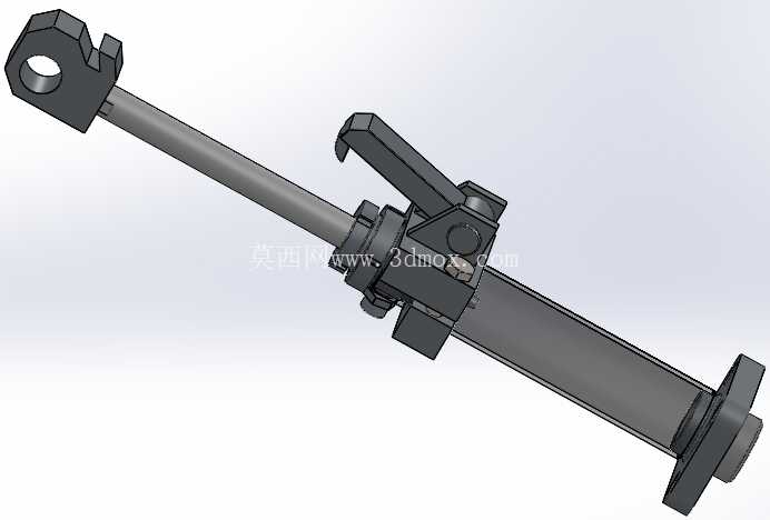 Һѹ�ף�ǰ�˶˴�����100x50x400mm