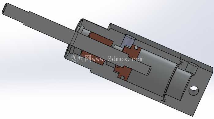 特殊气缸30x12x30mm