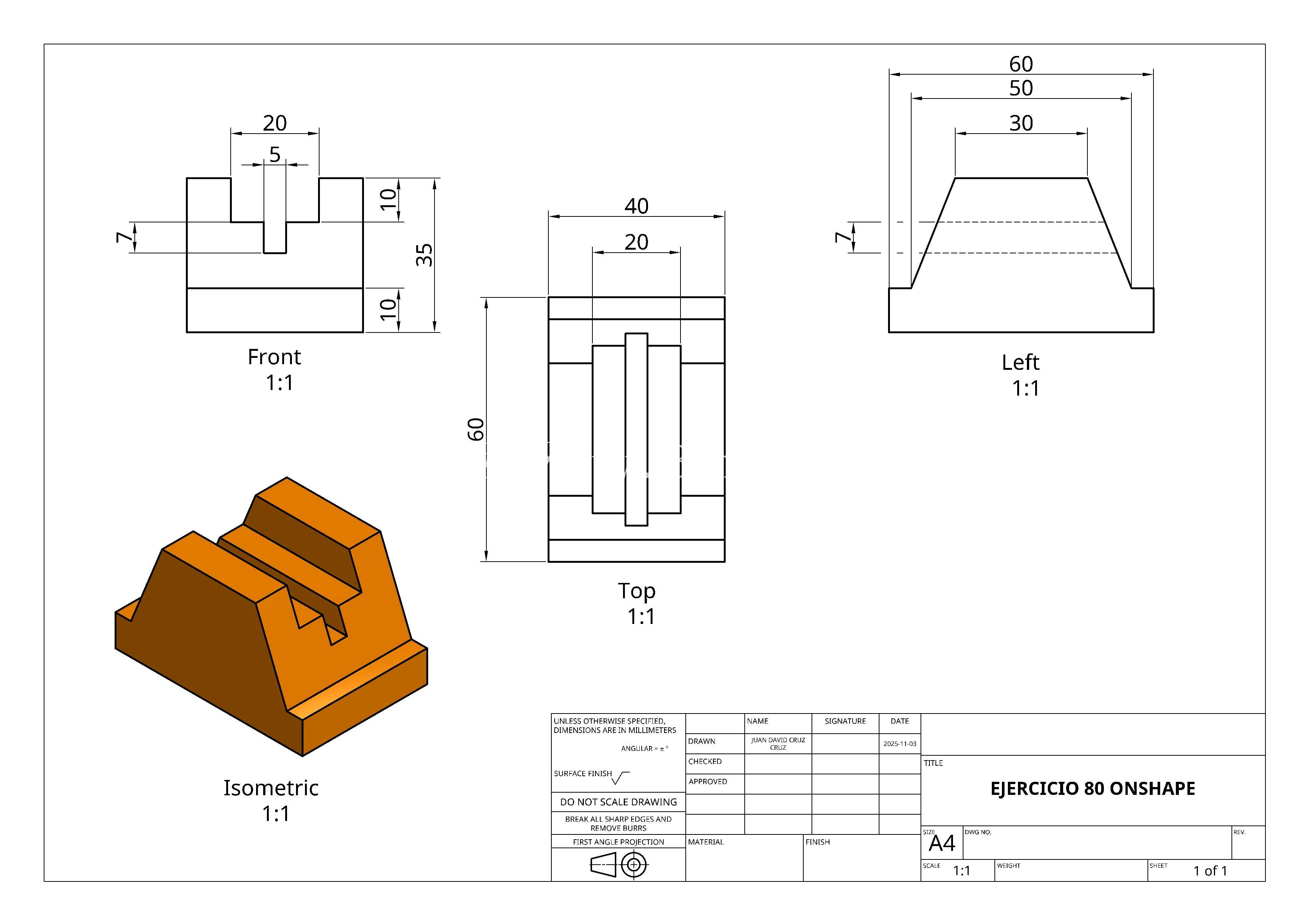EJERCICIO 80 ONSHAPE