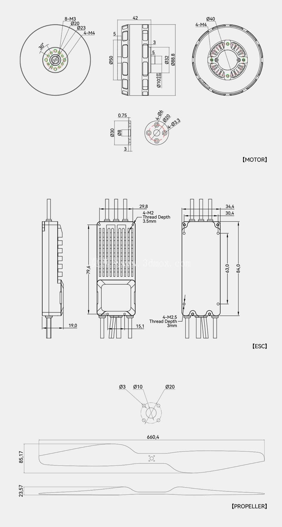 T-Motor VL8015 KV170