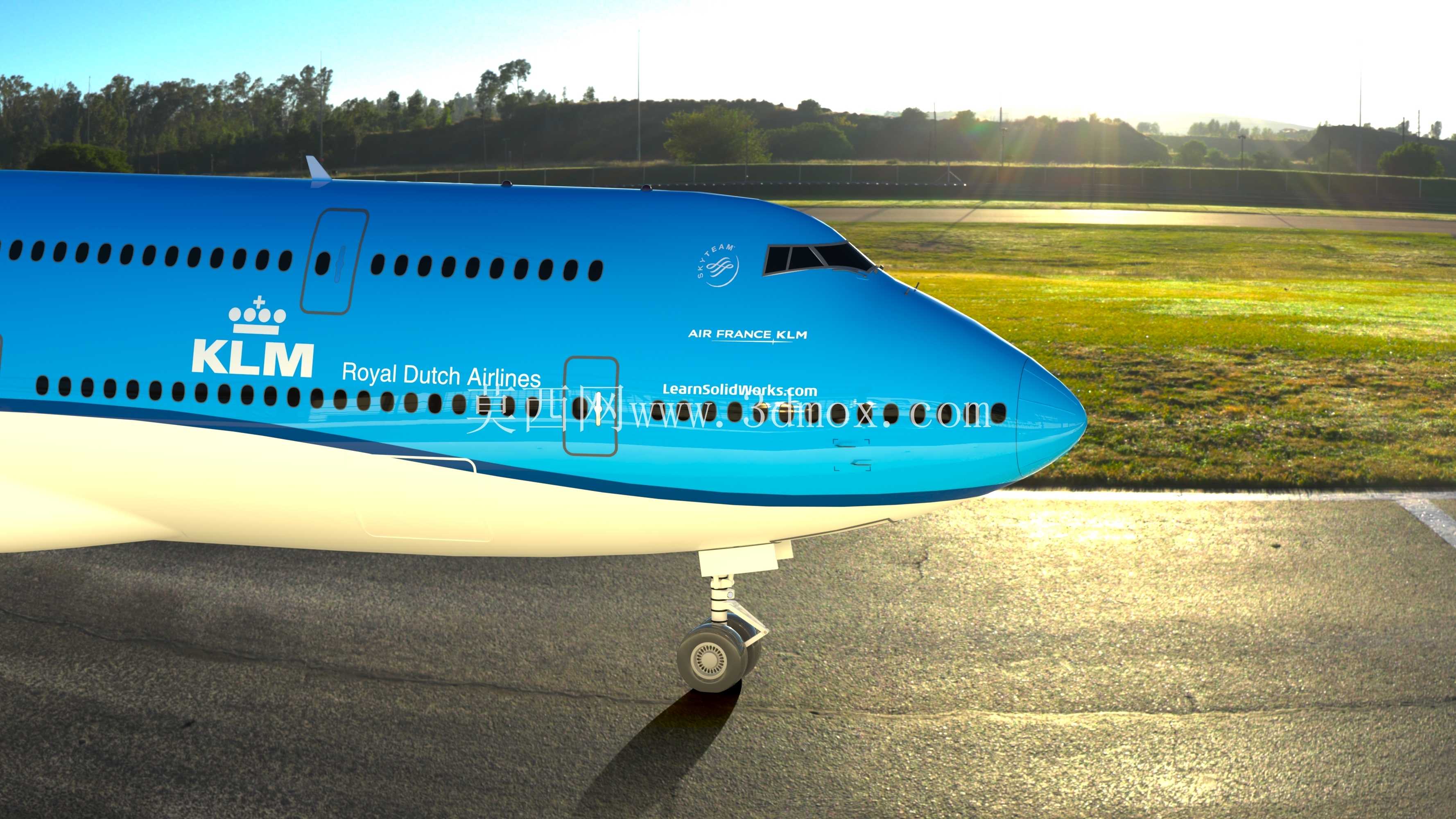 波音 747-400 | 荷兰皇家航空涂装