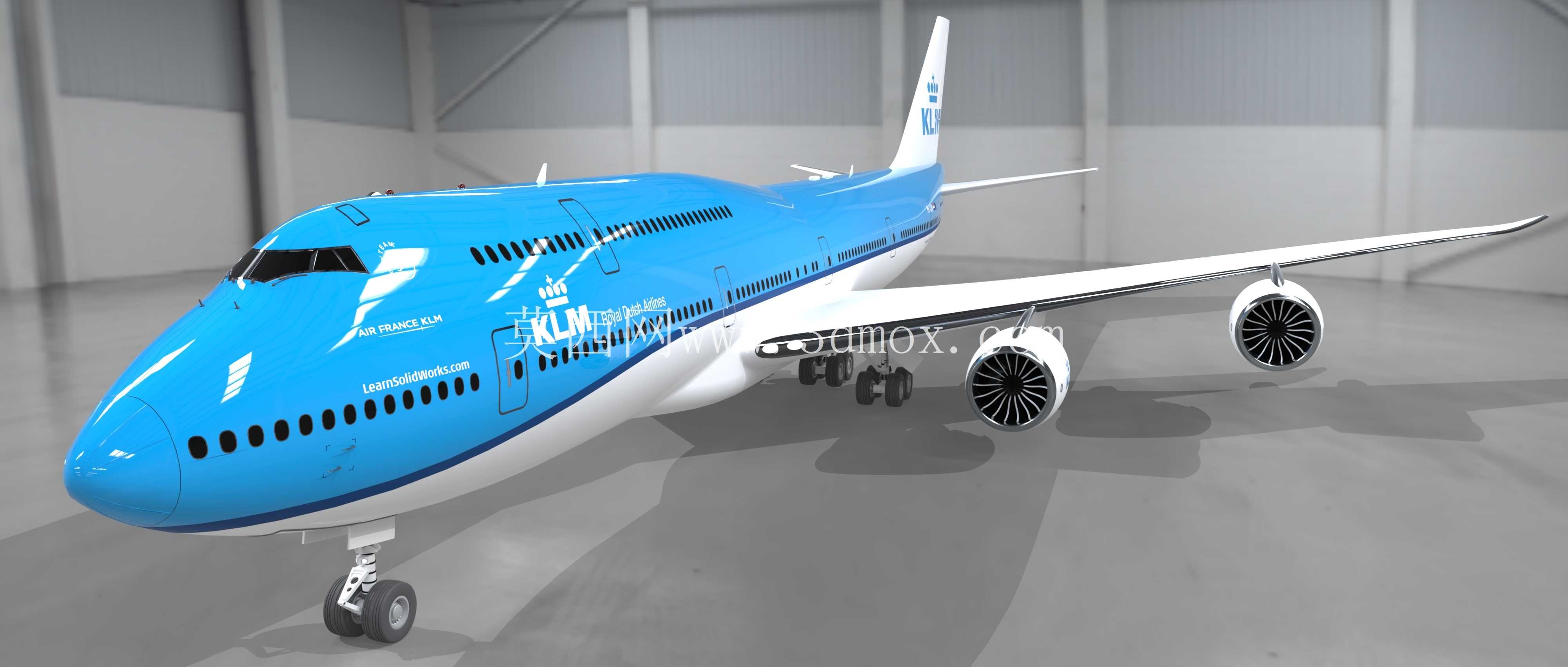 波音 747-400 | 荷兰皇家航空涂装