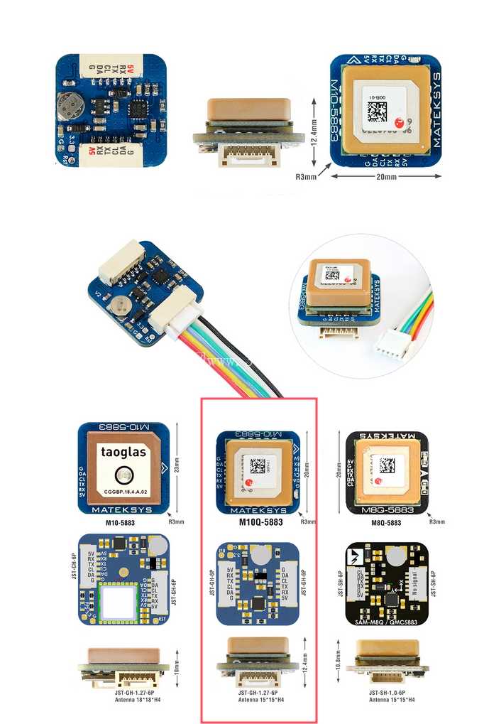 M10Q-5883 mateksys UART GNSS \u0026 ָ����
