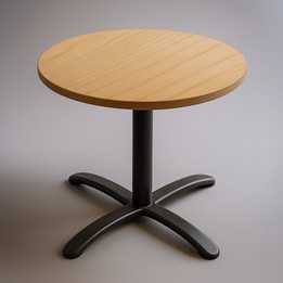 Mesa de Reuni?o Redonda com Base Metálica // 带金属底座的圆形会议桌