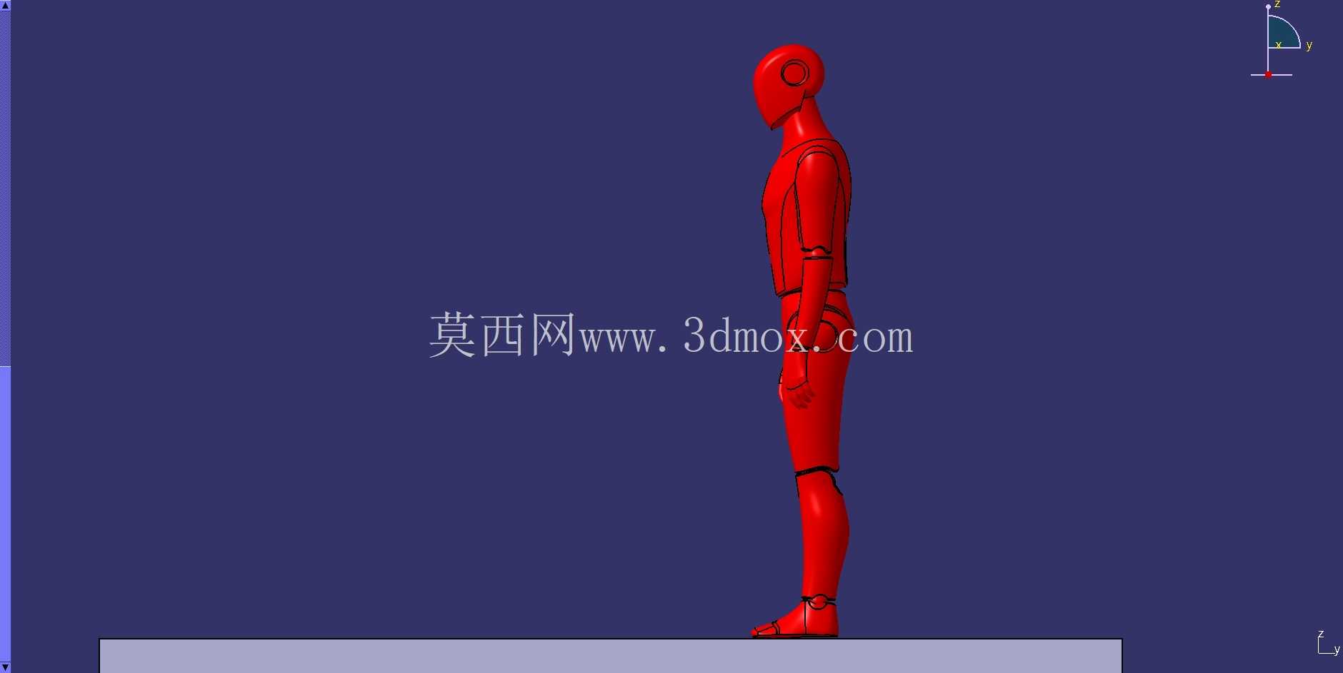 人体模型《行进》