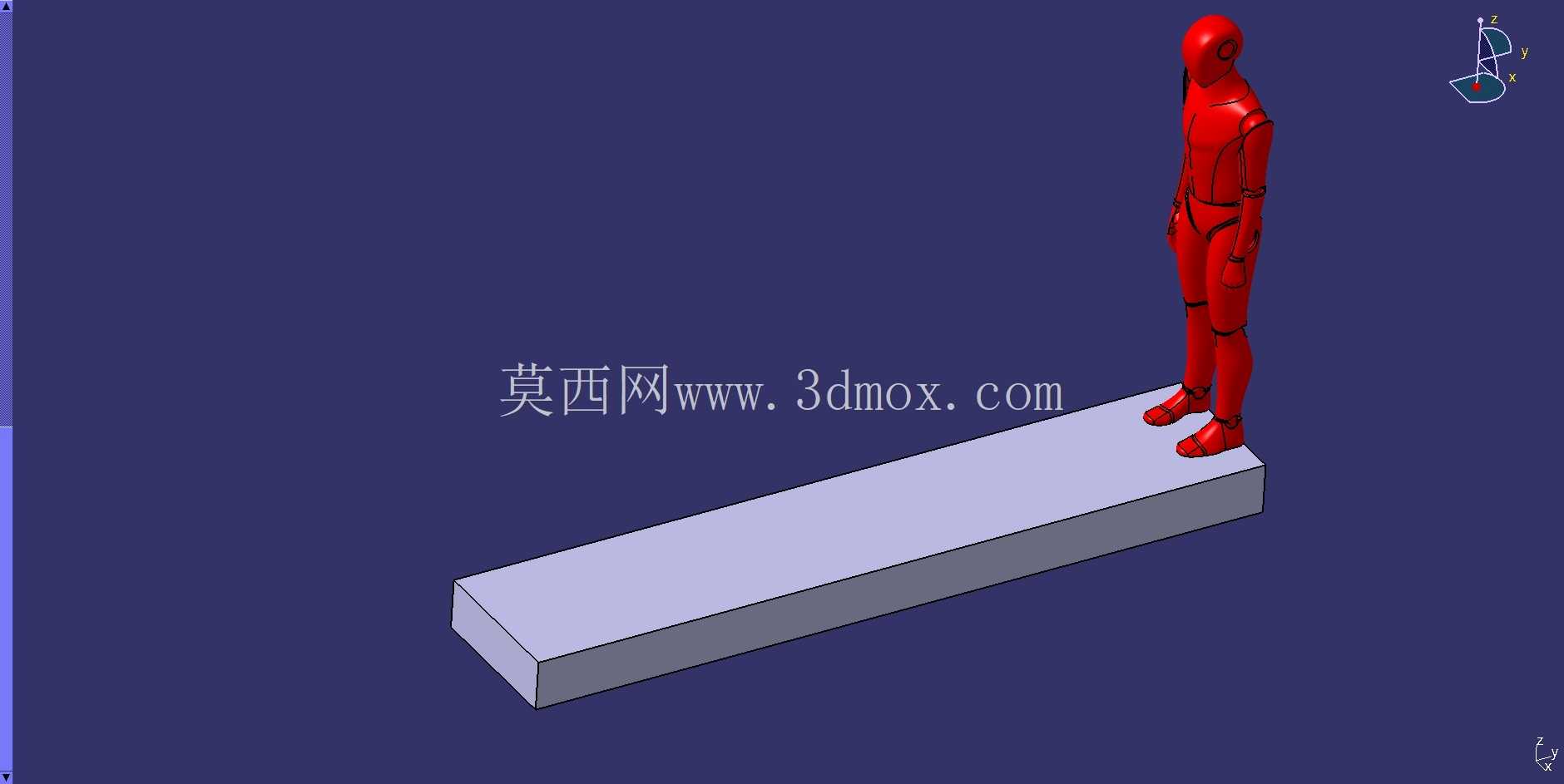 人体模型《行进》