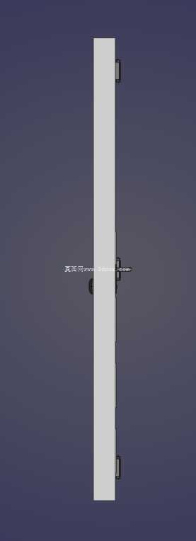 带玻璃嵌件的现代面板门(880mm x 2100mm)