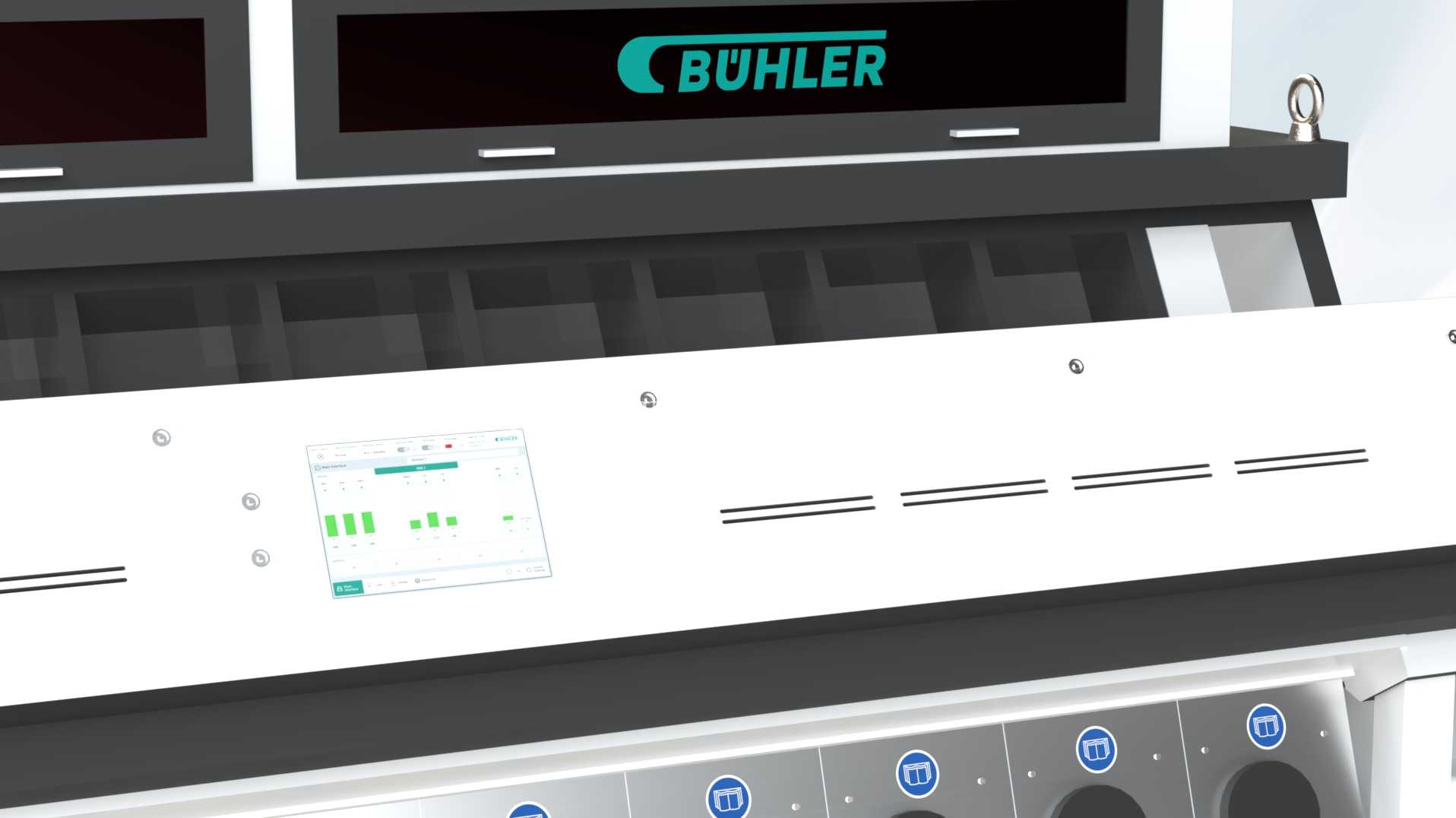 BüHLER SPARK PRO 色选机用于小麦分选