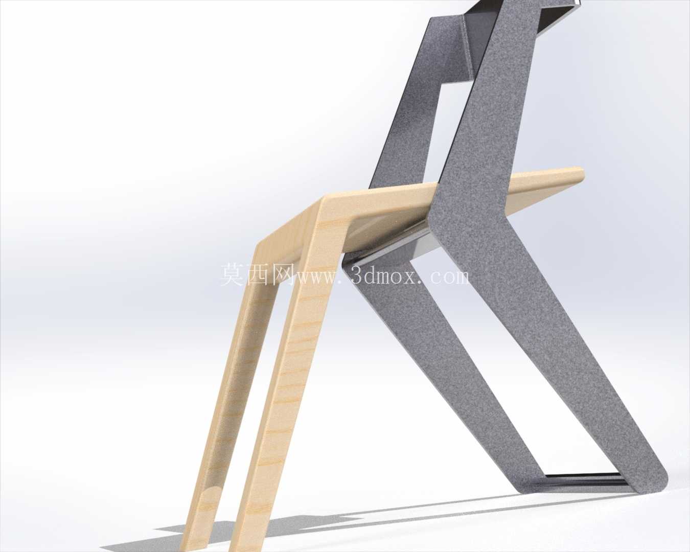 SolidWorks 中的现代椅子设计 | 3D建模