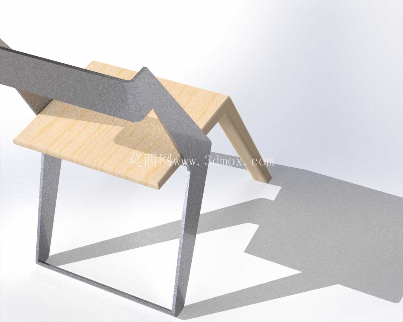 SolidWorks 中的现代椅子设计 | 3D建模