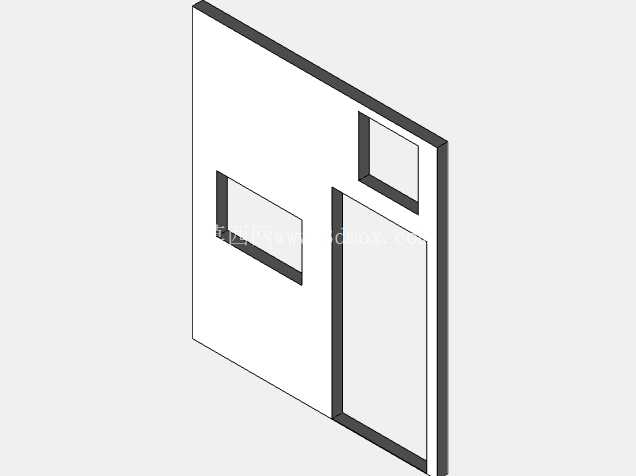 住宅 3D 模型 - SolidWorks