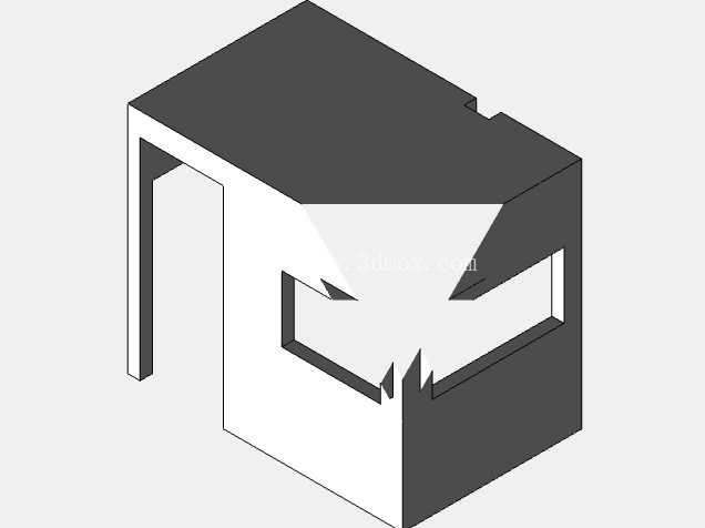 住宅 3D 模型 - SolidWorks