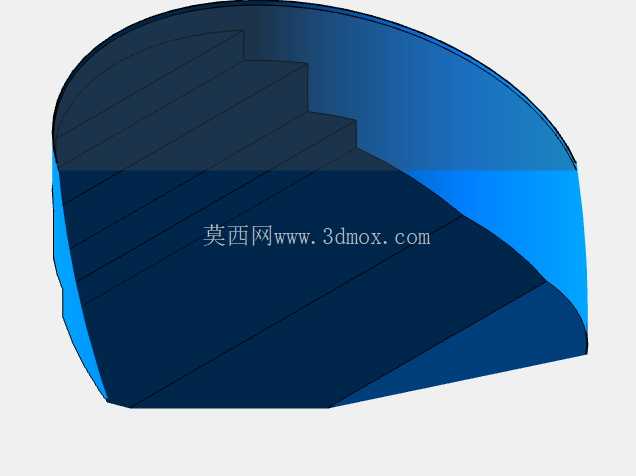 圆形水池设计玻璃纤维内衬设计2 3D CAD模型
