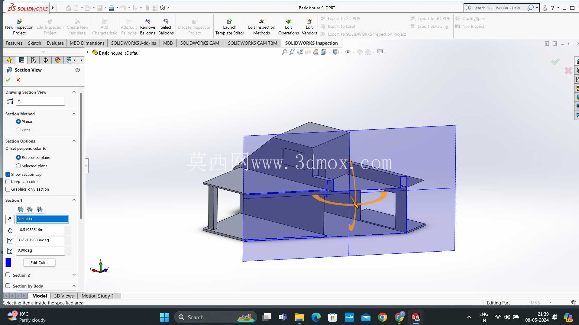 基本房屋设计 SOLIDWORKS Premium 2019