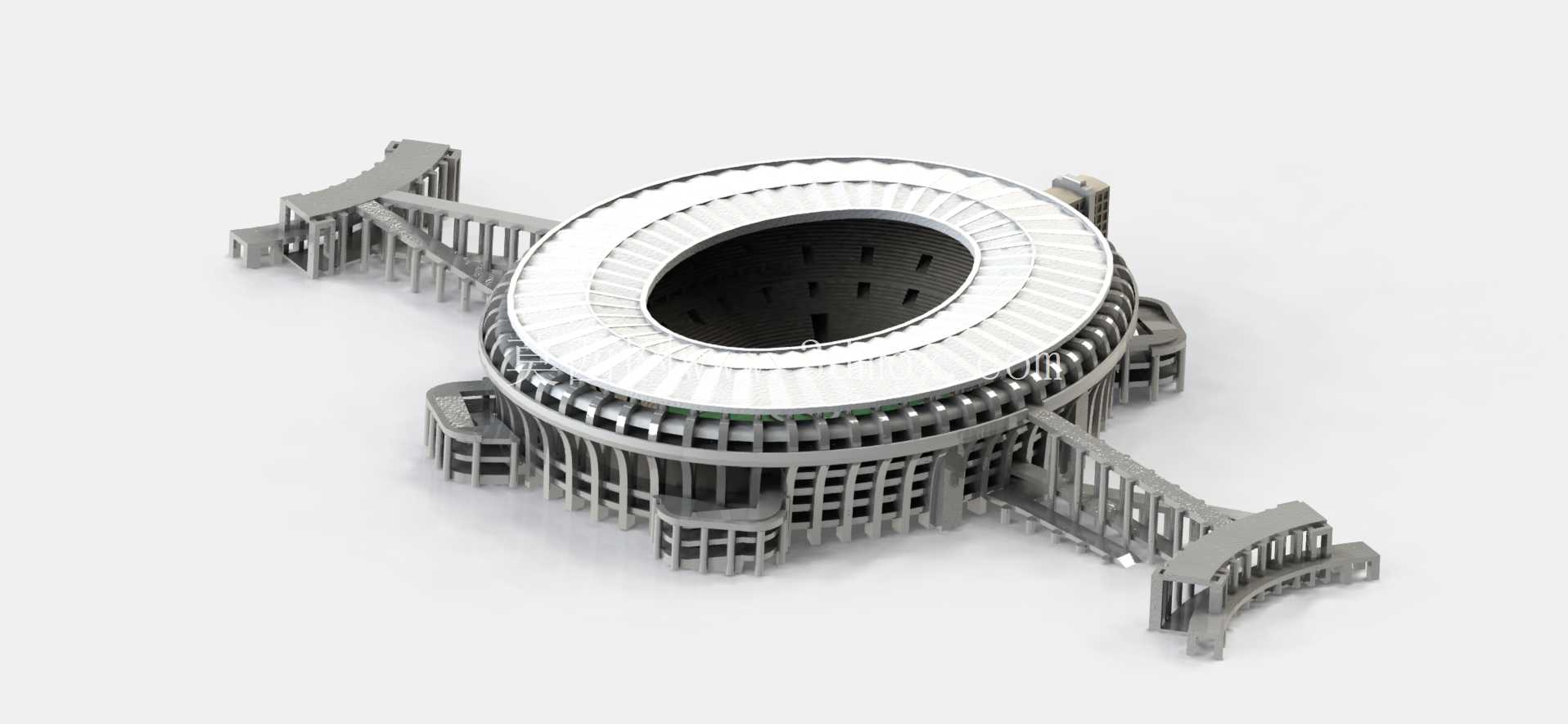 Maquete do Est��dio de Futebol Mario Filho���������ɣ���Լ����¬-RJ��������