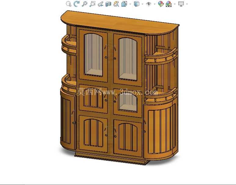 rmoire de Salon Moderne – 3D 模型\u0026 组合