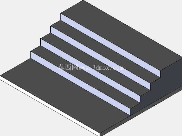 Baranda-stair-garde corps- de acceso inox con doble pasamano