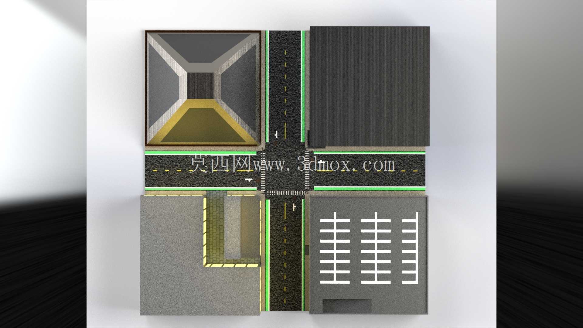 最终交叉路口模型