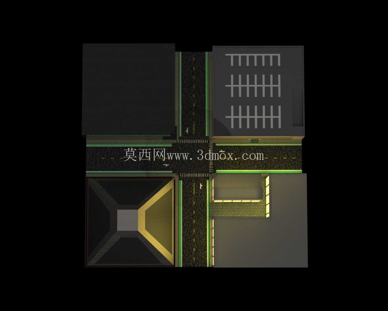最终交叉路口模型