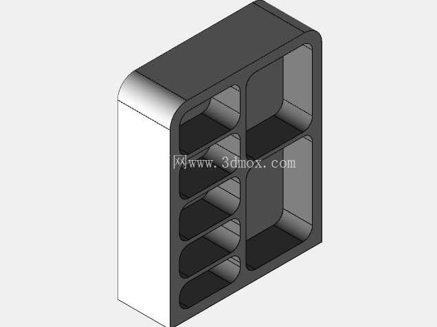 这是一个 3D 床模型衣柜并订阅