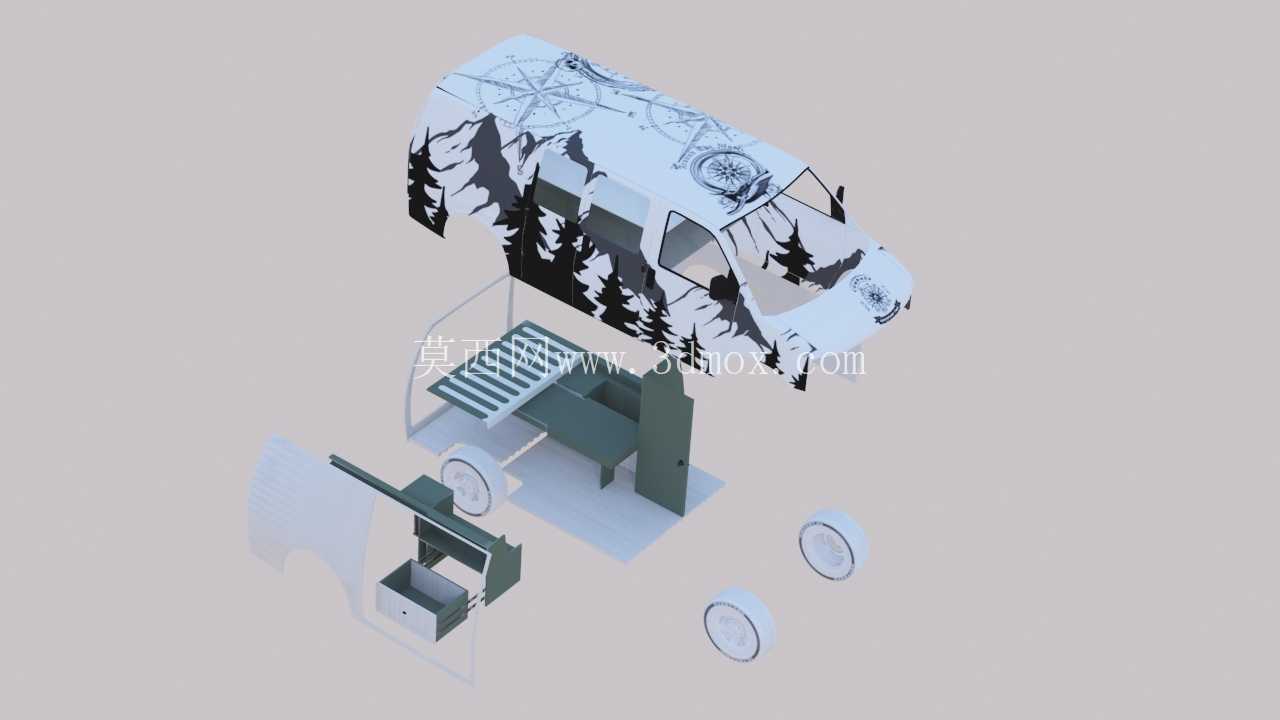 房车 3D