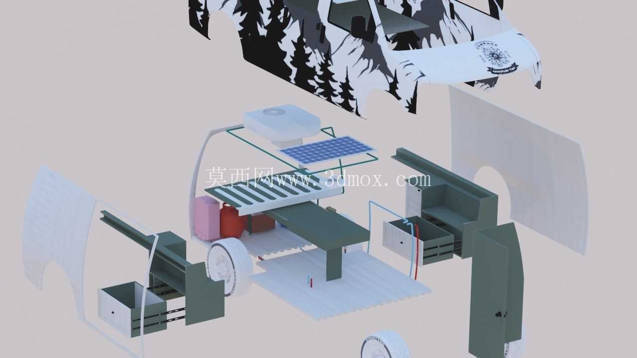 房车 3D