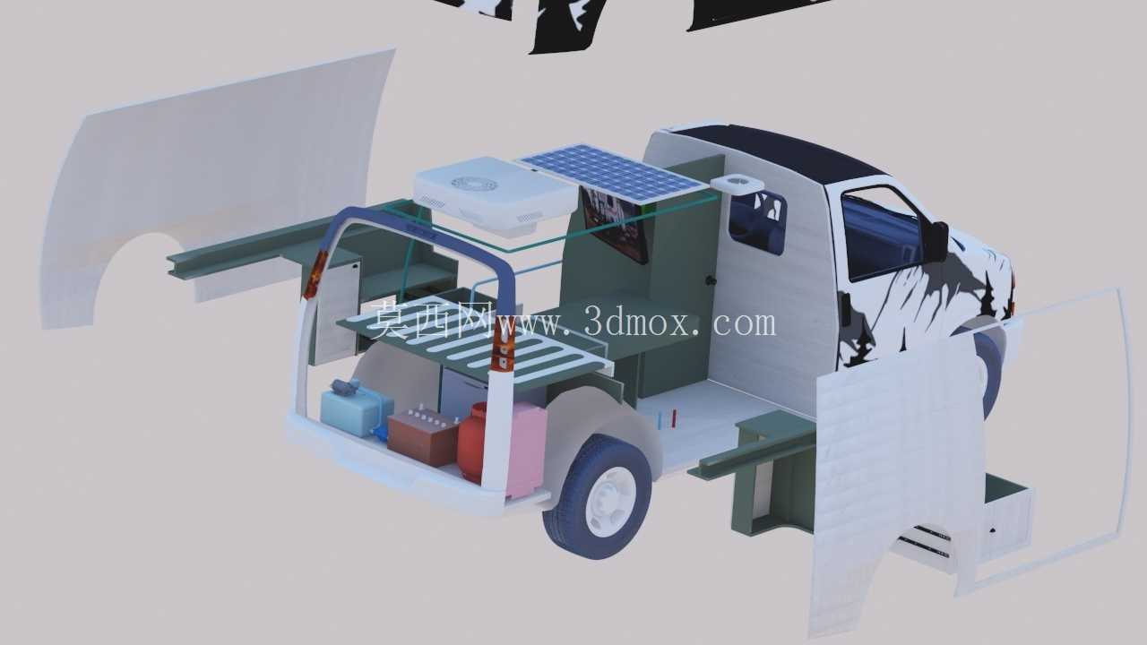 房车 3D