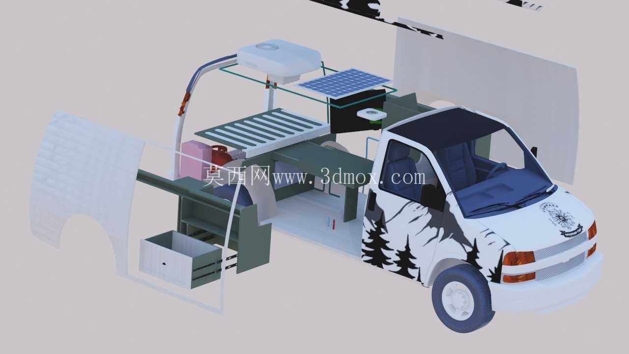 房车 3D