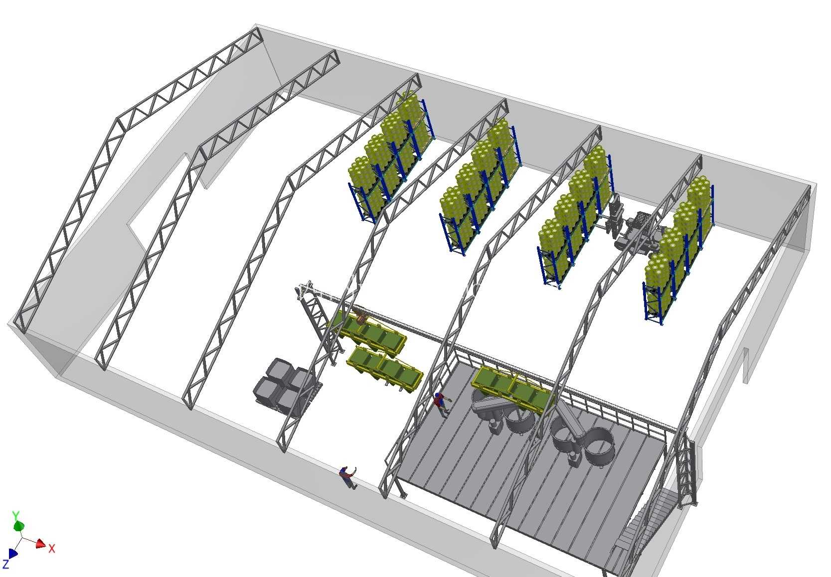 Planta de pintura- Concepto MUTRE