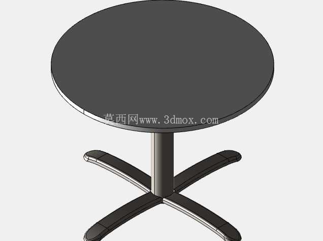 Mesa de Reuni?o Redonda com Base Metálica // 带金属底座的圆形会议桌