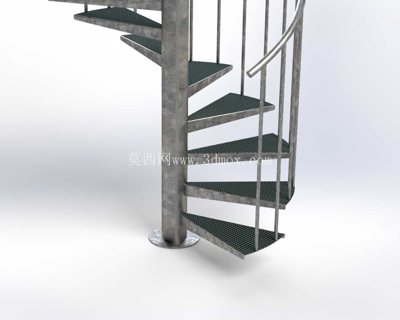 Escalera-stair-echelletournante zingu��e