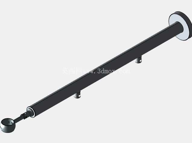 Pfosten Treppengel?nder 900mm��100mm Flansch Aufbaumontage