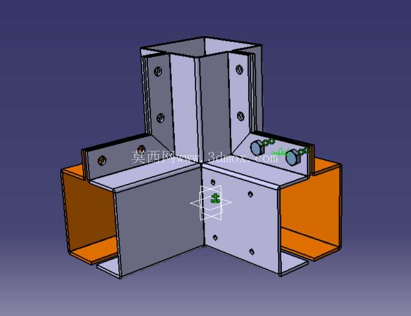 anclaje para tubes 80xx80