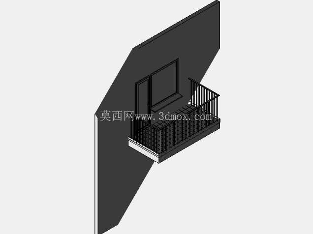 金属巴尔康和碳纤维