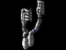 V8排气组件