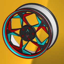 TOGG RIM 3 件式压纹